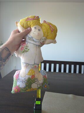 Vintage Cabbage Patch Kids Pillow 1983 Appalachian Artworks